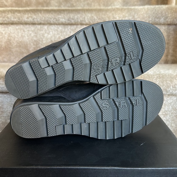Sorel Evie Sport Lace Black Watetproof Booties - Picture 4 of 5